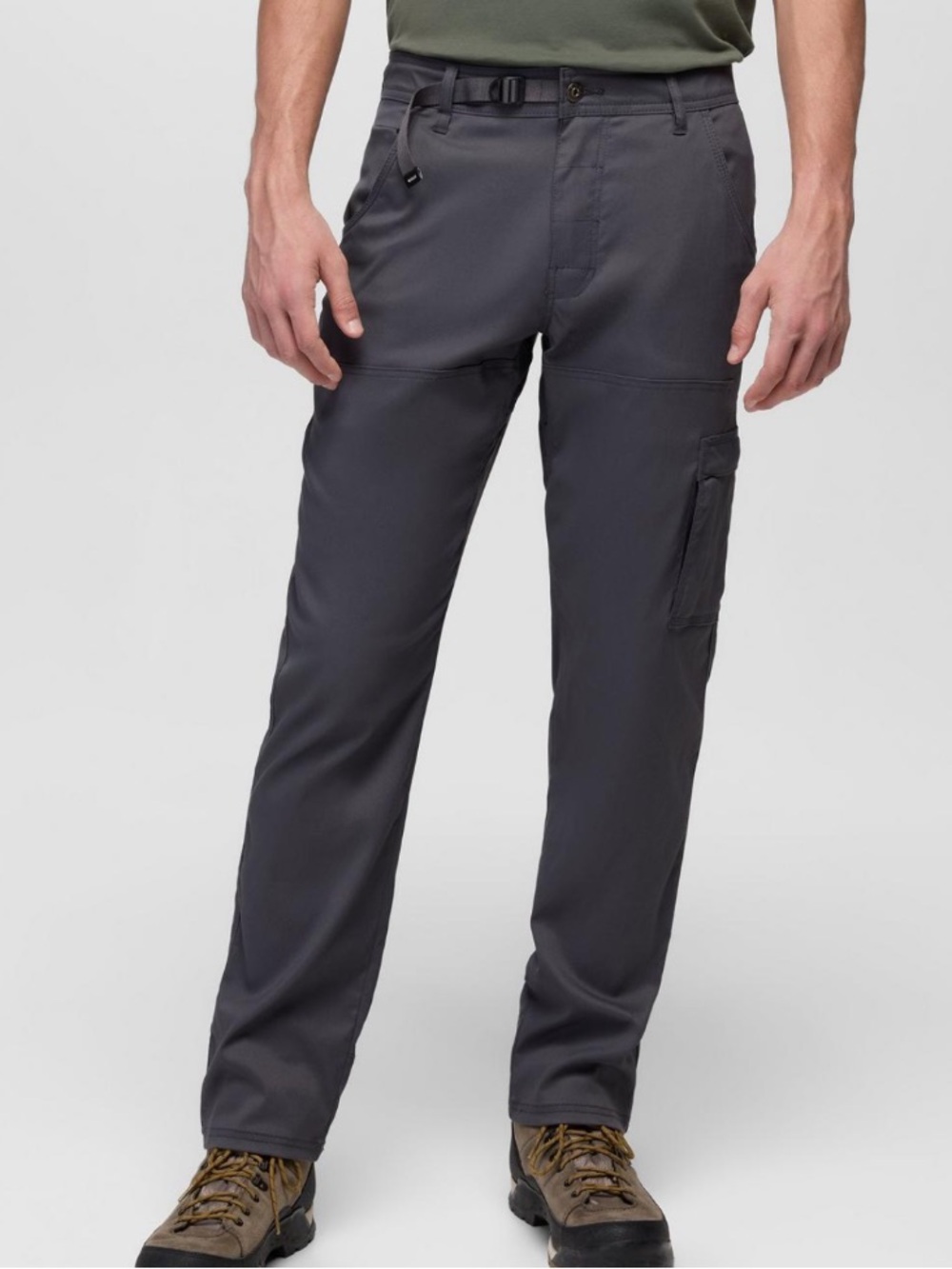 PrAna Men’s Stretch Zion Standard Convertible Hiking Pant Shadow - Size 32 x 32